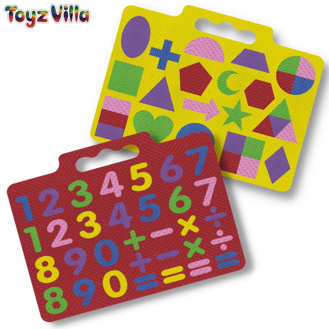 SHAPES  & NUMERIC LEARNING COMBO 3