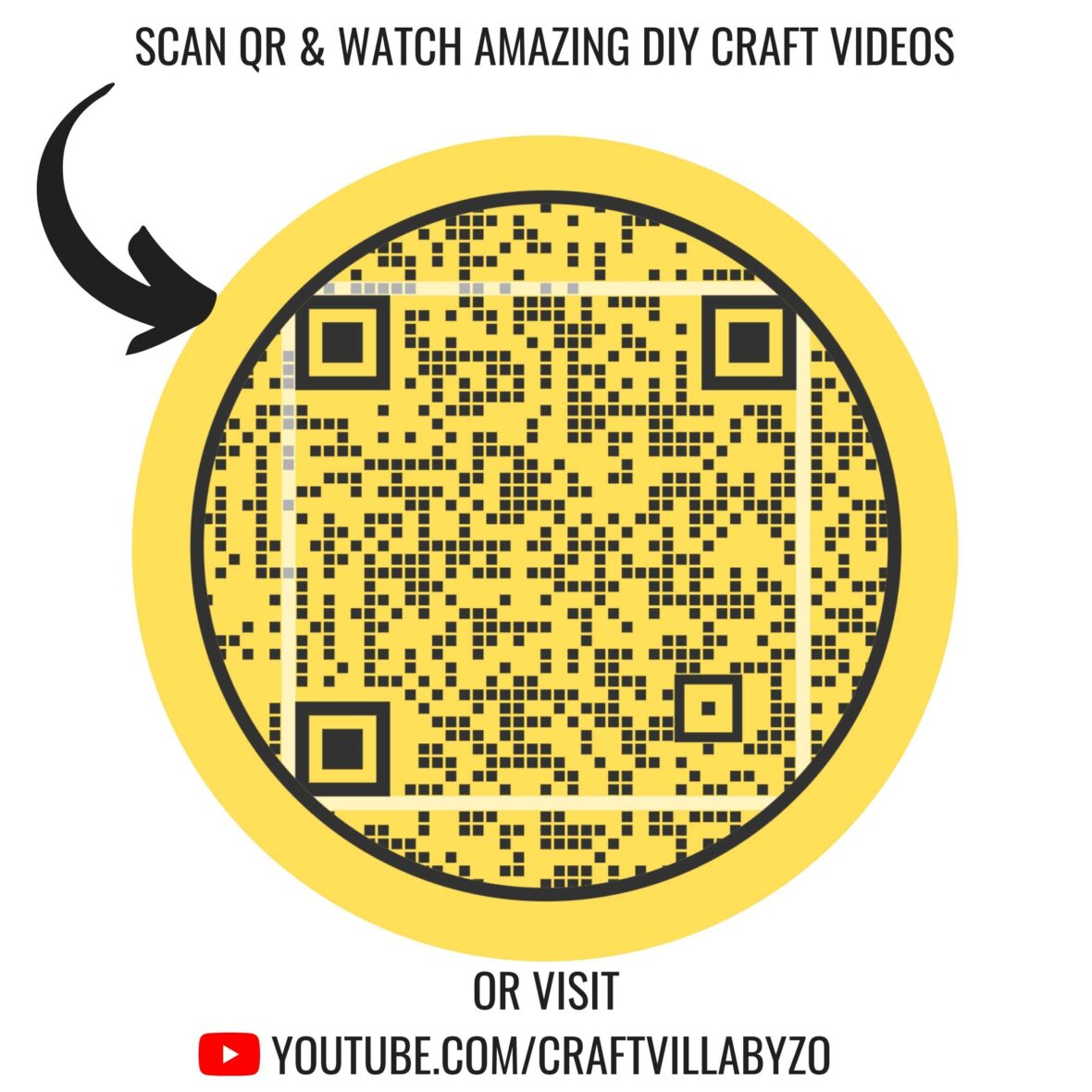 SCAN QR CODE AND GET DIY CRAFT IDEAS OF OUR PRODUCTS