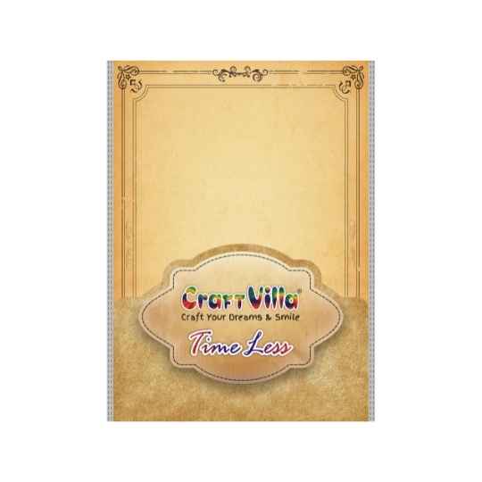 Craft Villa Timeless A4 Size Vintage Paper Pack of 20 Sheets